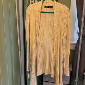 NWOT Verve Ami Open-Front Knit Cardigan